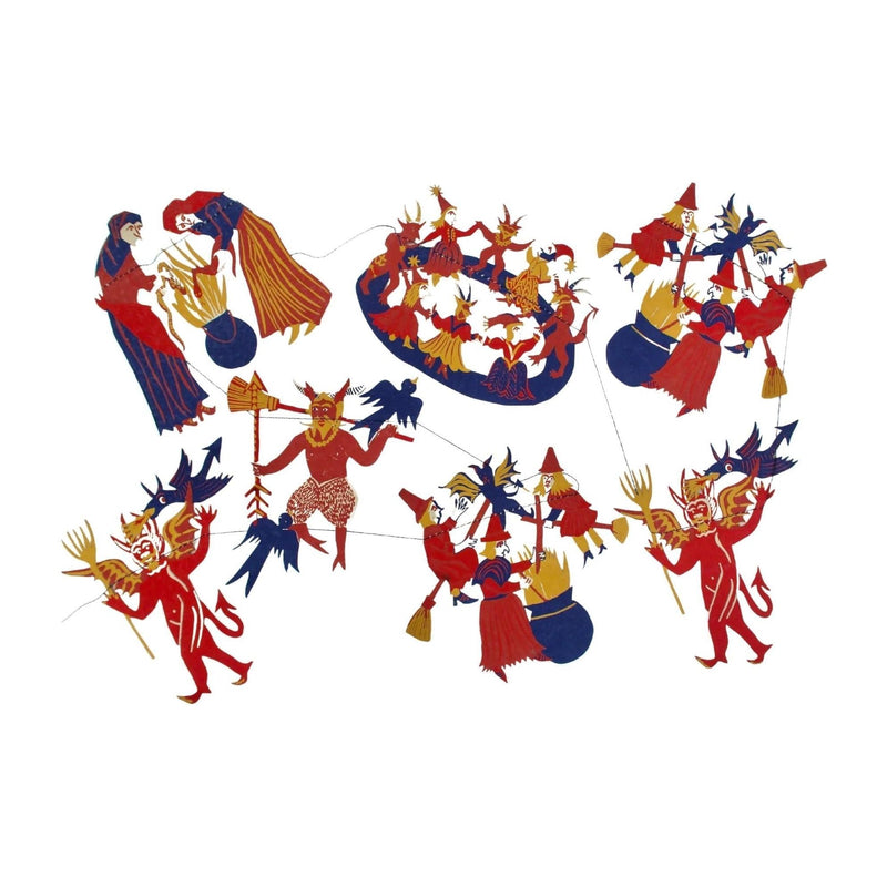 East End Press Medieval Witches and Wizards Garland