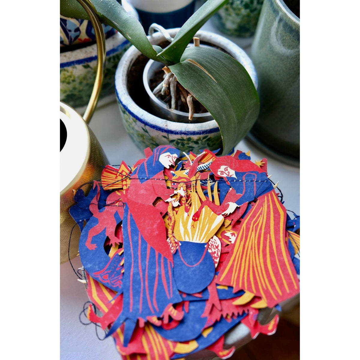 East End Press Medieval Witches and Wizards Garland