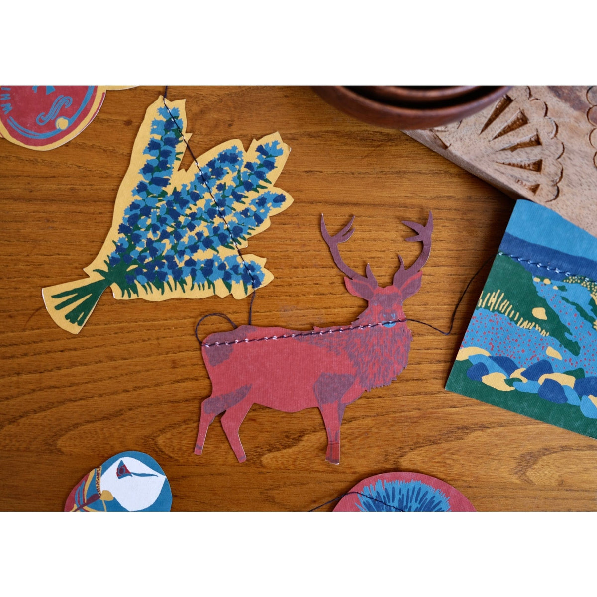 East End Press Scotland Garland