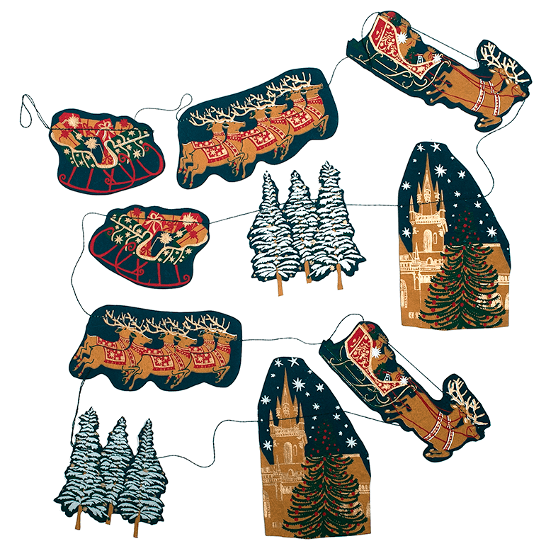 East End Press Skyline Garland