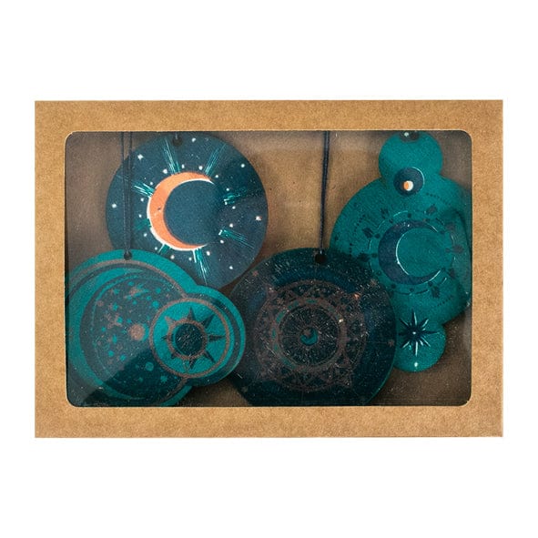 East End Press Wooden Celestial Decorations