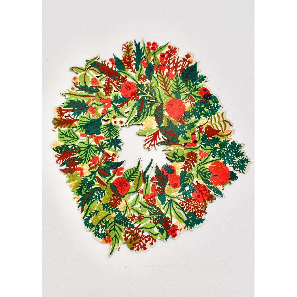 East End Press Wooden Traditional Wreath