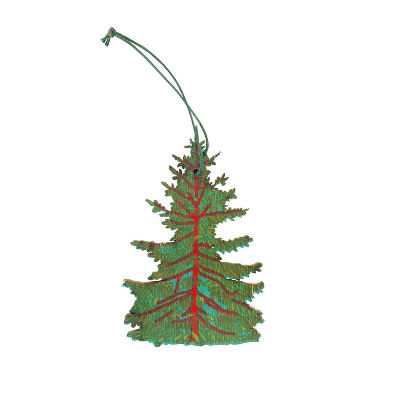 East End Press Wooden Tree Decoration