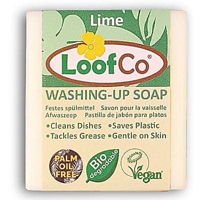 Ecoliving lime Washing-Up Soap Bar