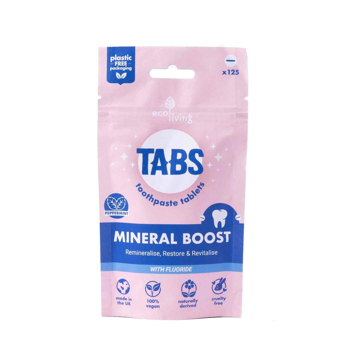 Ecoliving Mineral Boost Toothpaste TABS