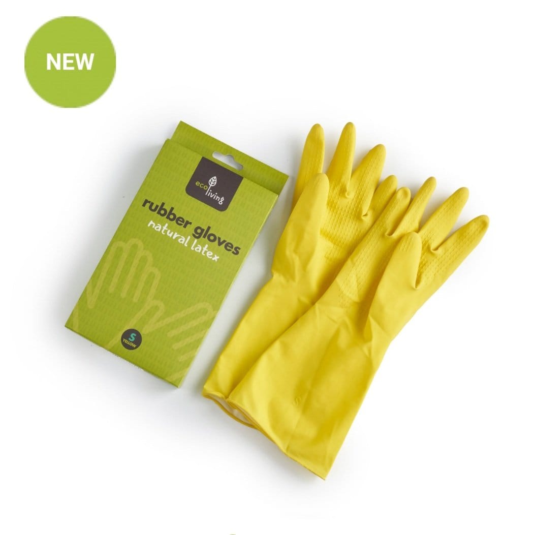 Ecoliving Natural Latex Rubber Gloves