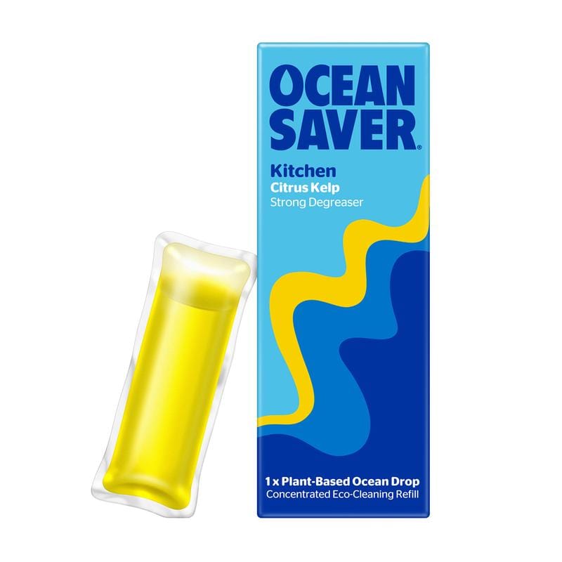 Ecoliving OceanSaver Kitchen Degreaser Citrus Kelp Refill Drops