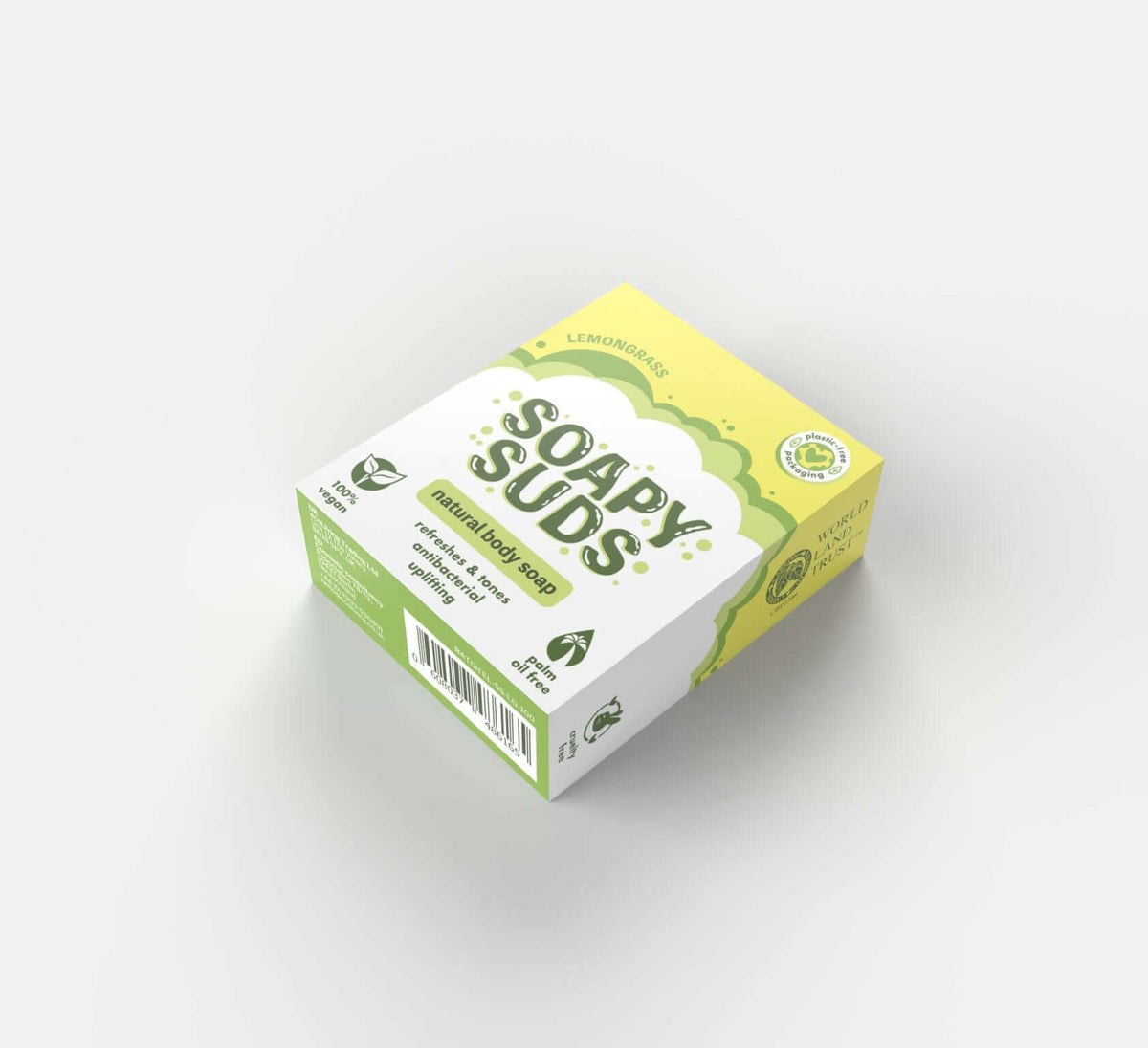 Ecoliving Soapy Suds Lemongrass Soap Bar