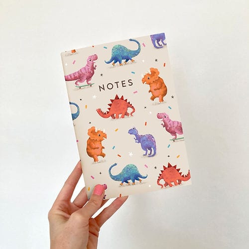 Emily Nash Dinosaur Notebook