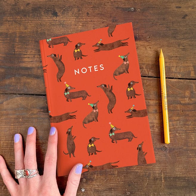 Emily Nash Sausage Dog Notebook