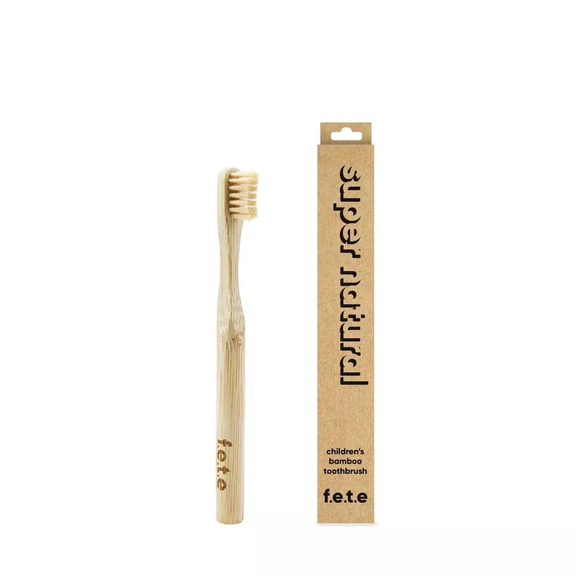 FETE Natural Children's Soft Bamboo Toothbrush