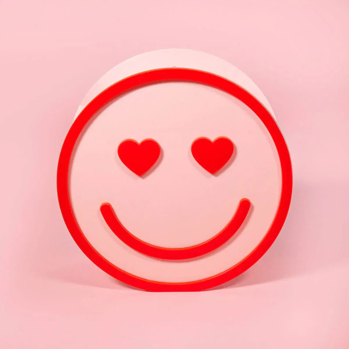 Flamingo Candles Baby Pink Heart Eye Happy Vase