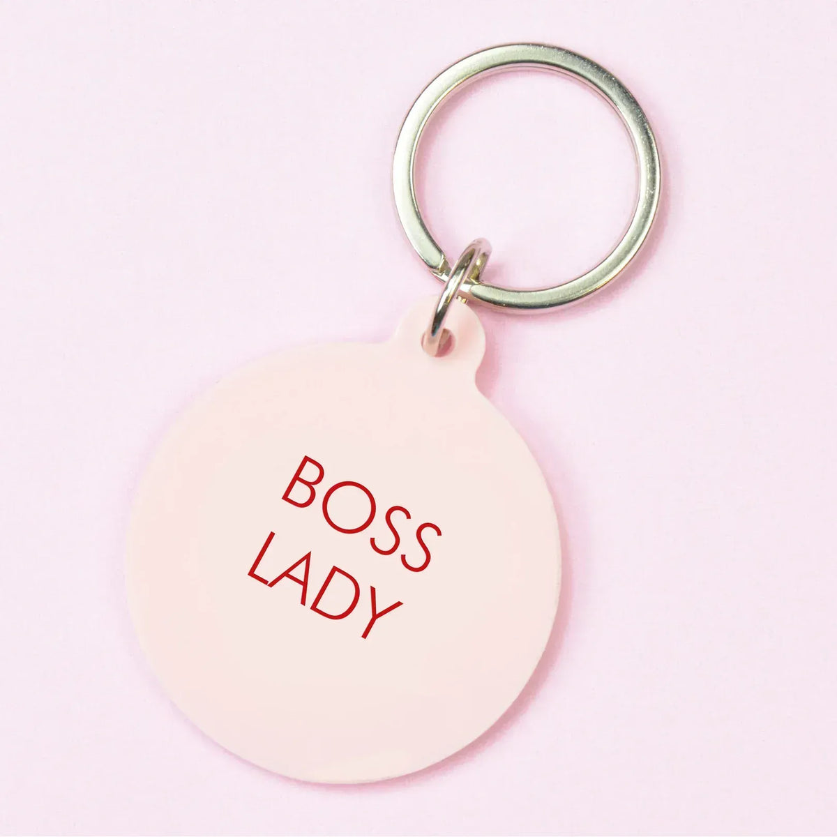 Flamingo Candles Boss Lady Keytag