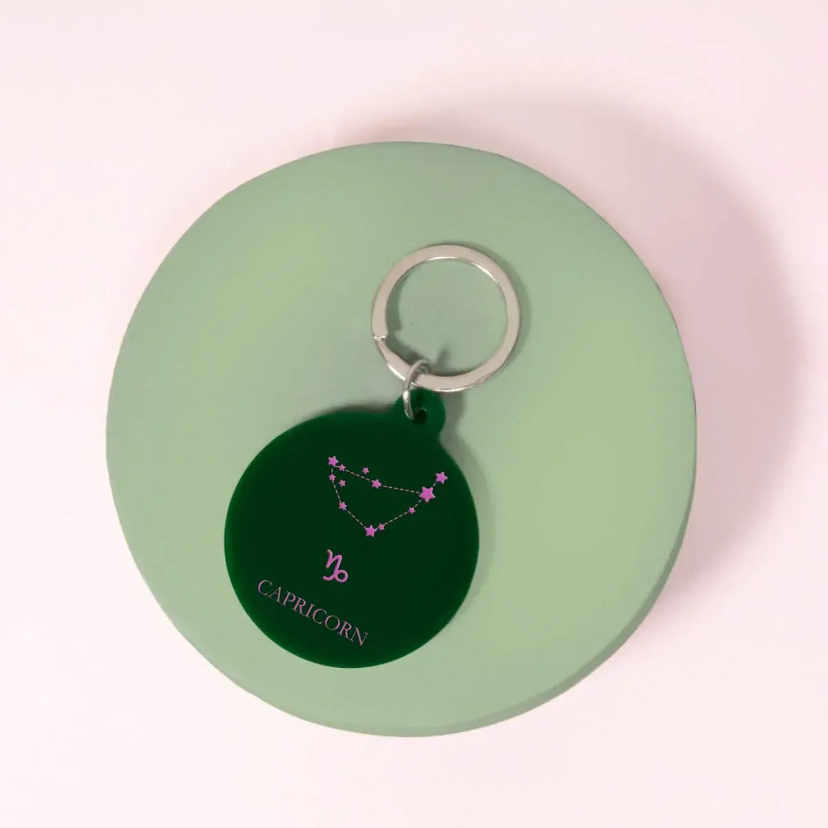 Flamingo Candles Capricorn Keytag