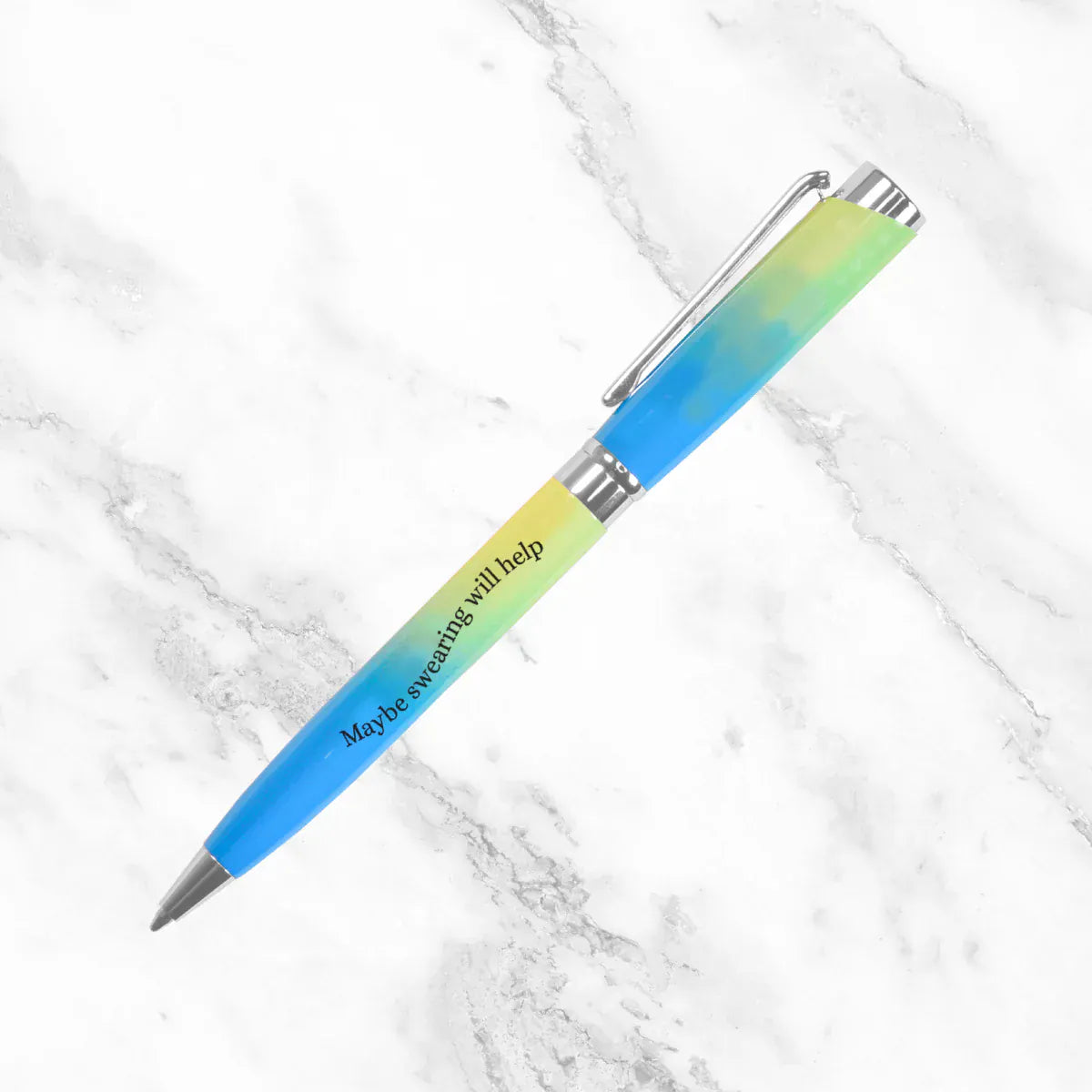 Flamingo Candles Maybe Swearing Will Help Pen