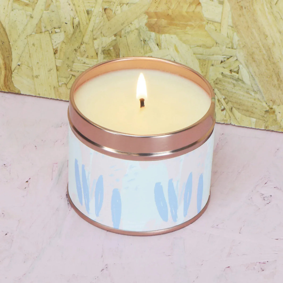 Flamingo Candles Rose Gold Tin Candle Making Kit