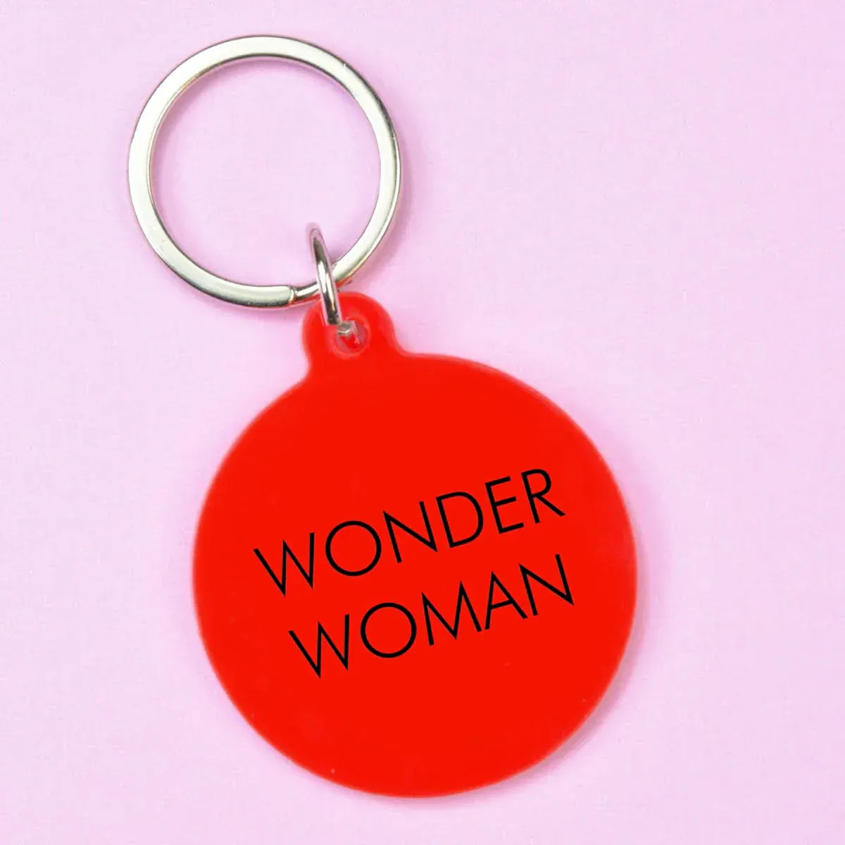 Flamingo Candles Wonder Woman Keytag