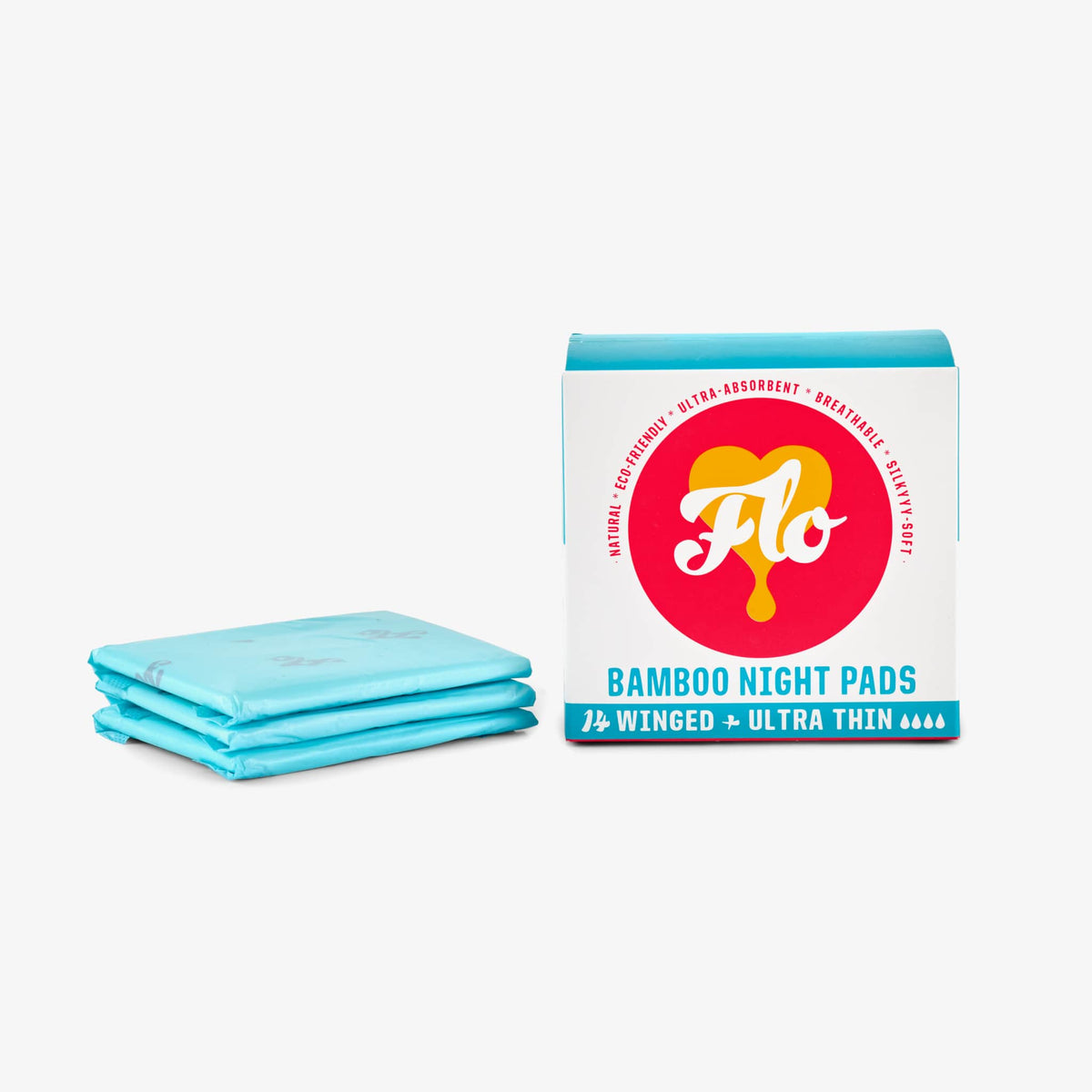 Flo Flo Bamboo Night Pad Pack