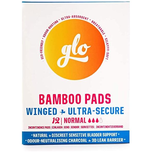 Flo Glo Bamboo Ultra-Secure Pads For Sensitive Bladder