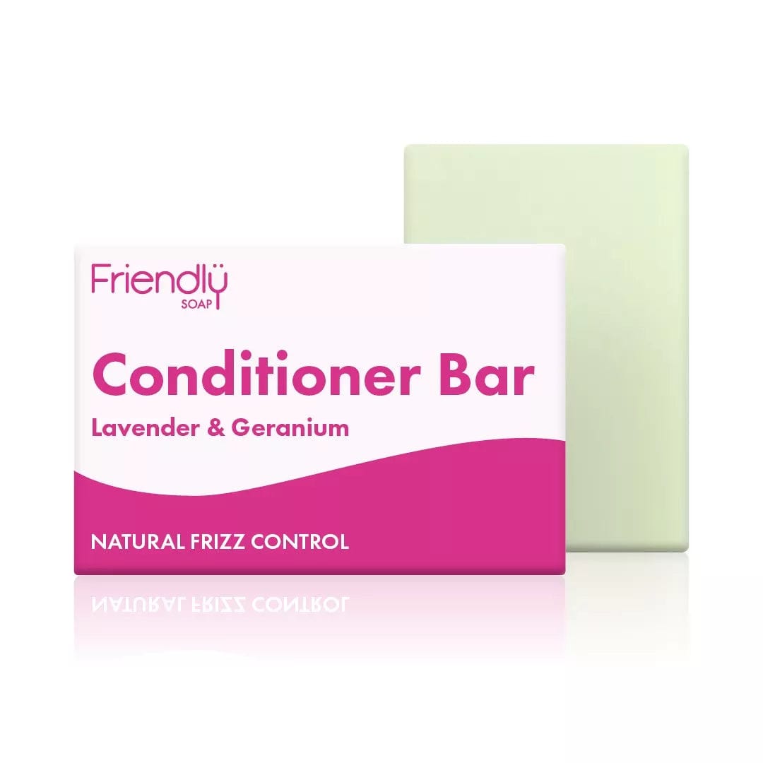 Friendly Soap Lavender and Geranium Conditioner Bar