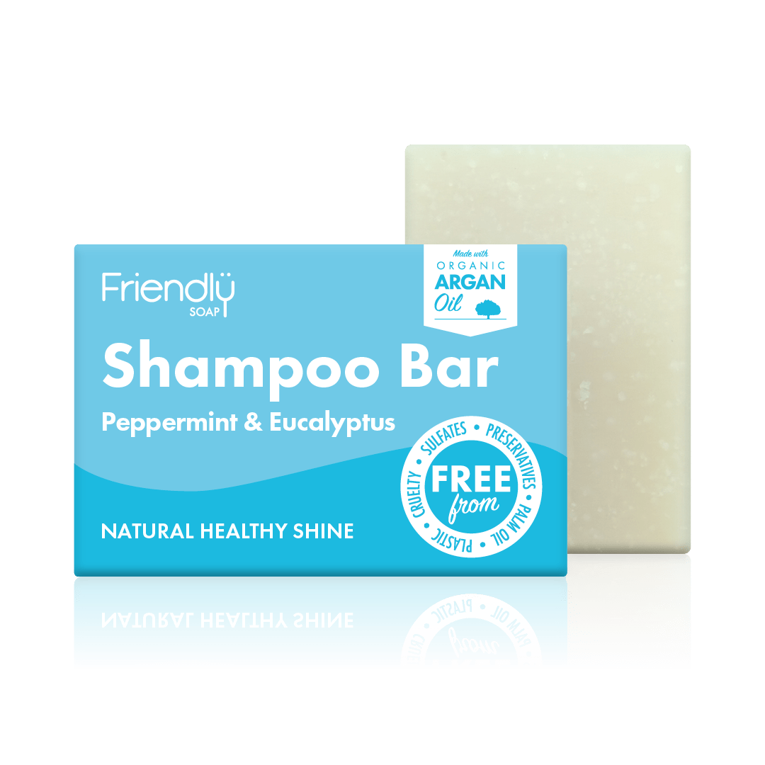 Friendly Soap Peppermint and Eucalyptus Shampoo Bar