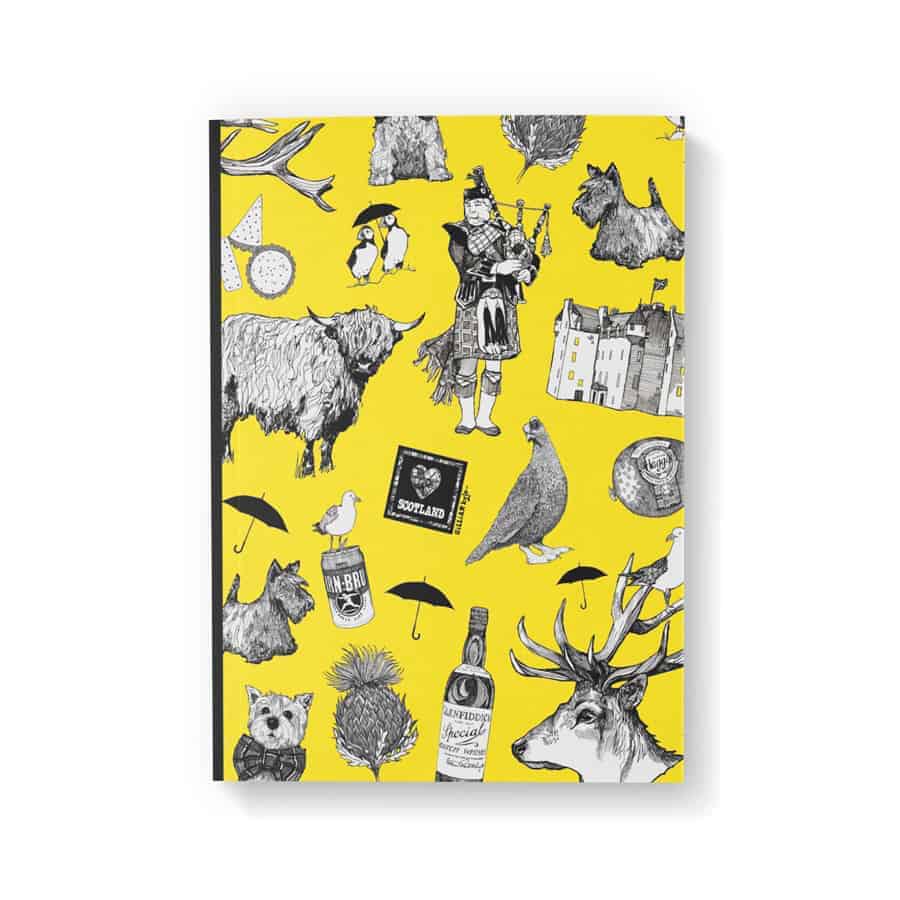 Gillian Kyle Love Scotland A6 Notebook