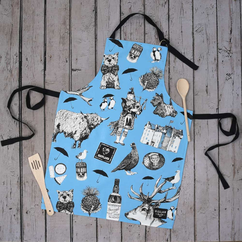 Gillian Kyle Love Scotland Apron