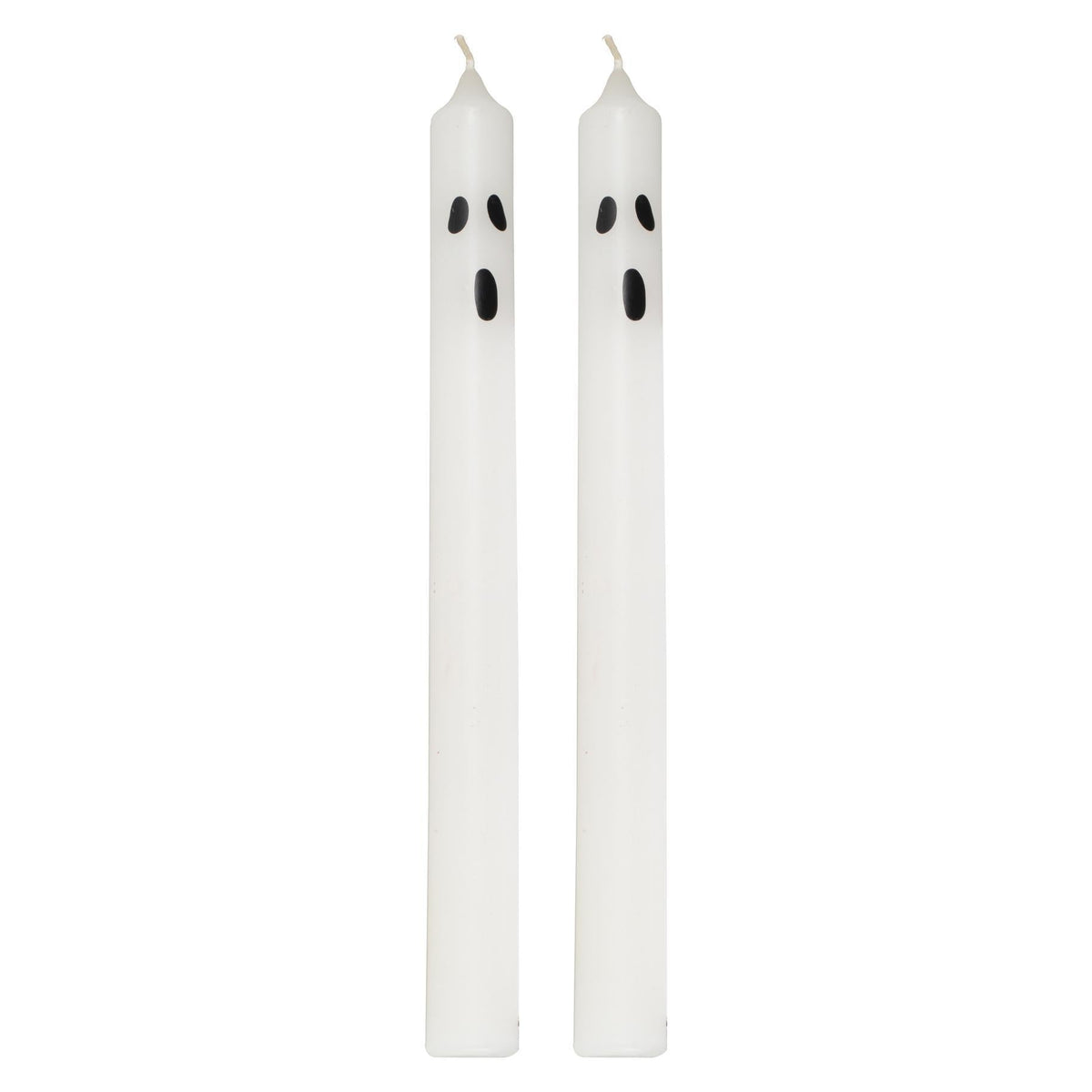 Ginger Ray Ghost Face Halloween Dinner Candles