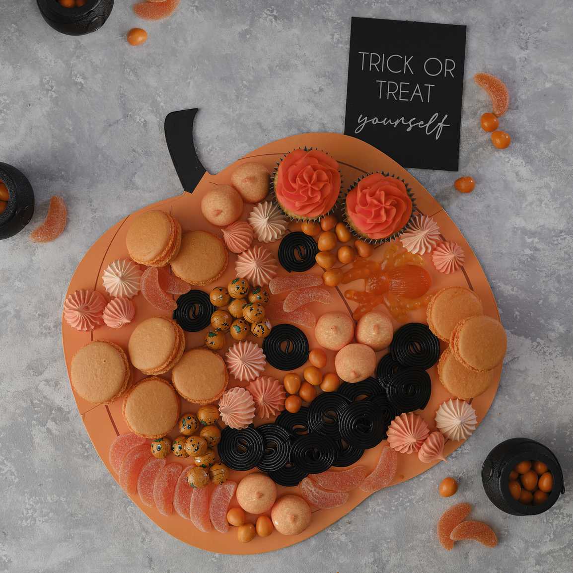 Ginger Ray Pumpkin Halloween Grazing Board