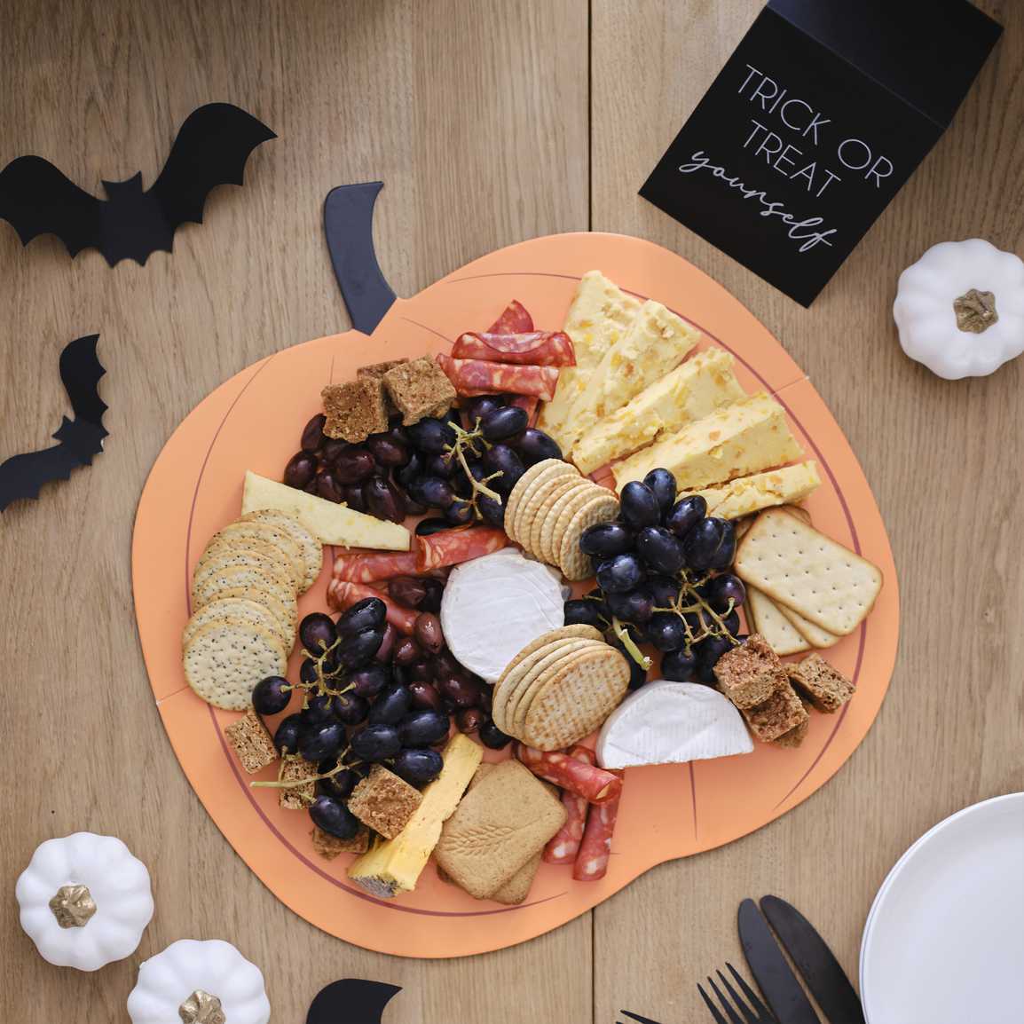 Ginger Ray Pumpkin Halloween Grazing Board