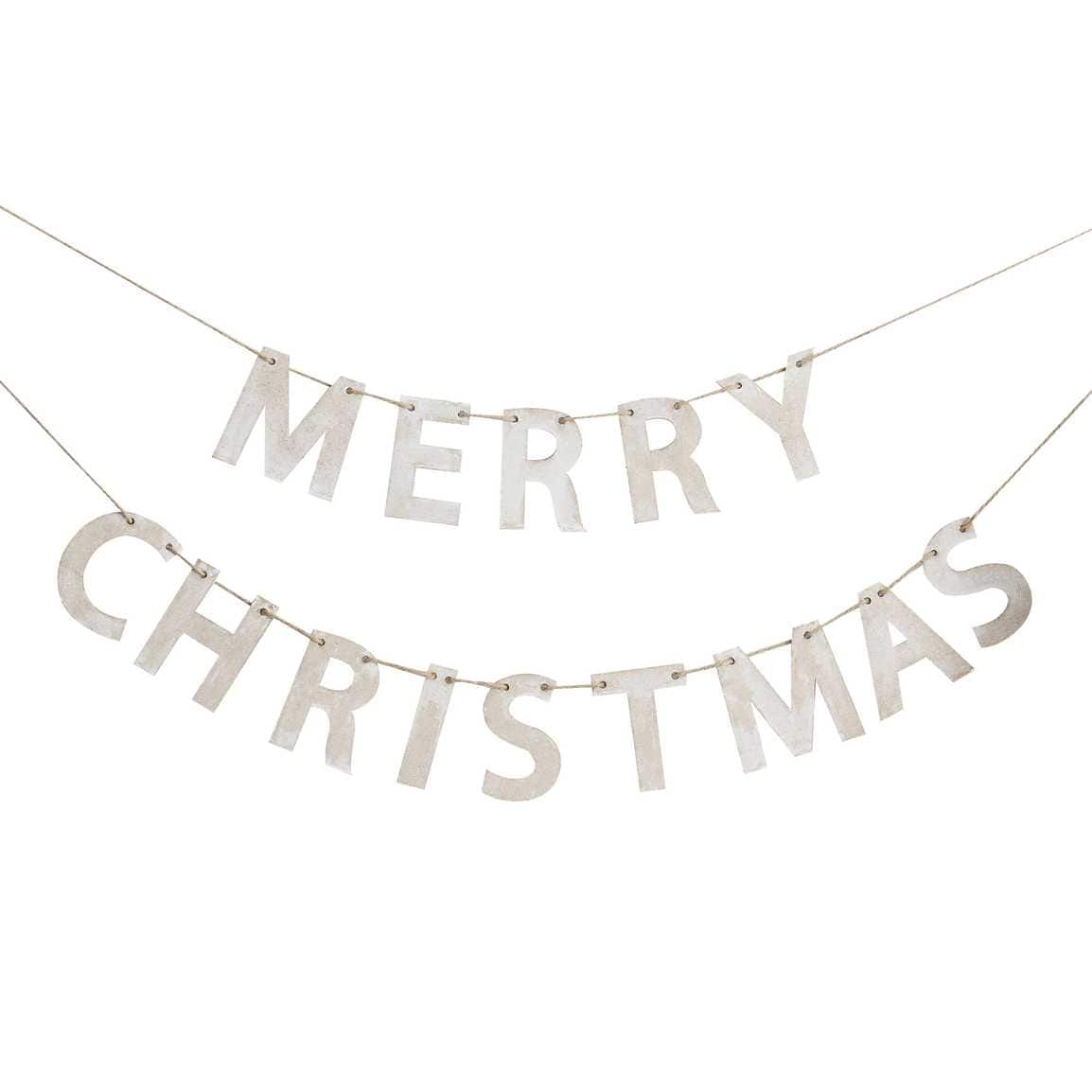 Ginger Ray Rustic Wooden Merry Christmas Bunting