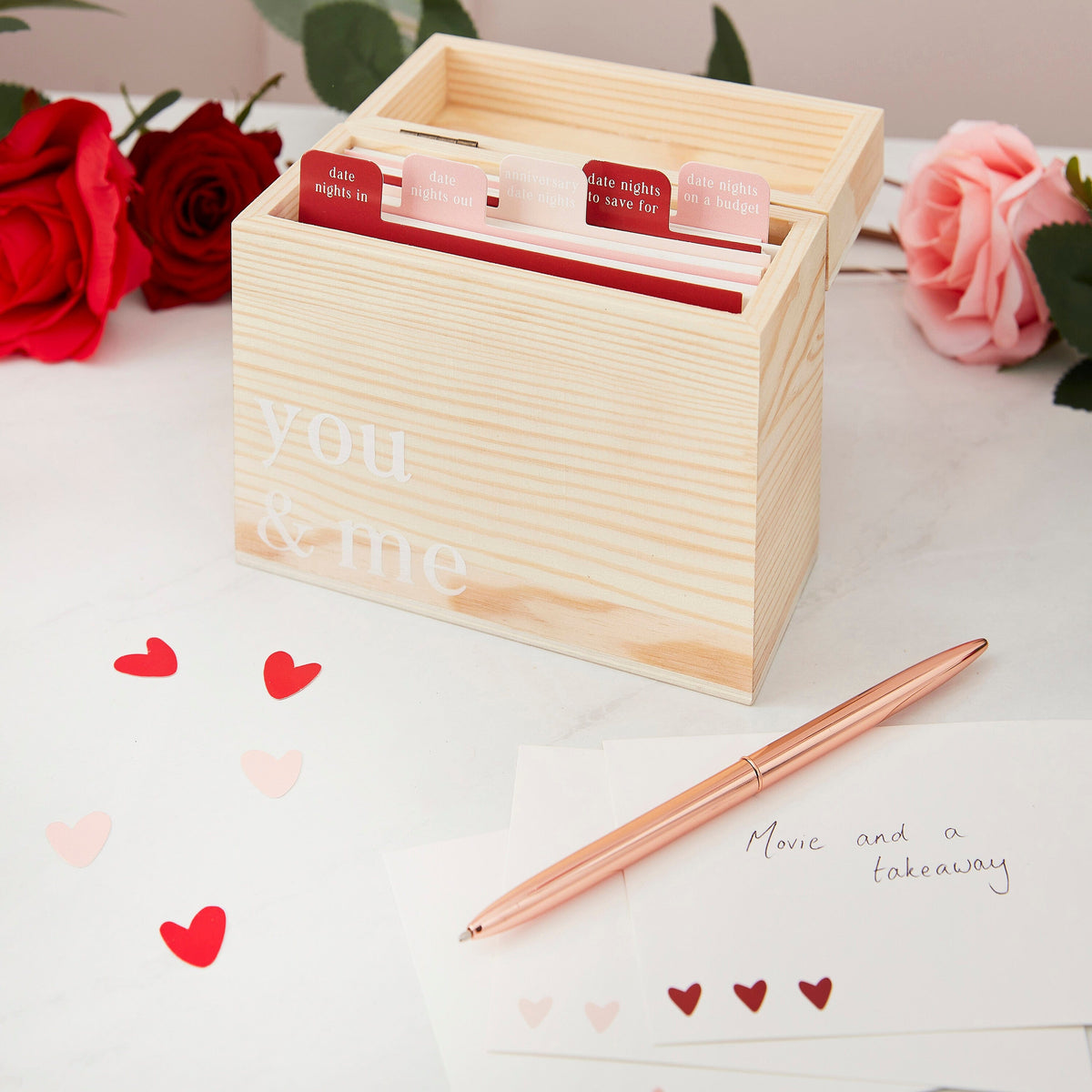 Ginger Ray Wooden Date Night Box