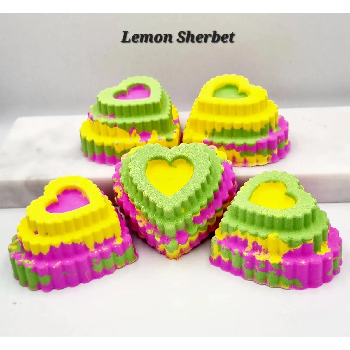 Glamfizz Lemon Sherbet Bath Bomb