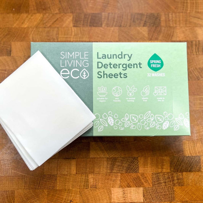 Green Pioneer Laundry Detergent Sheets – Pack 32 – Spring Fresh