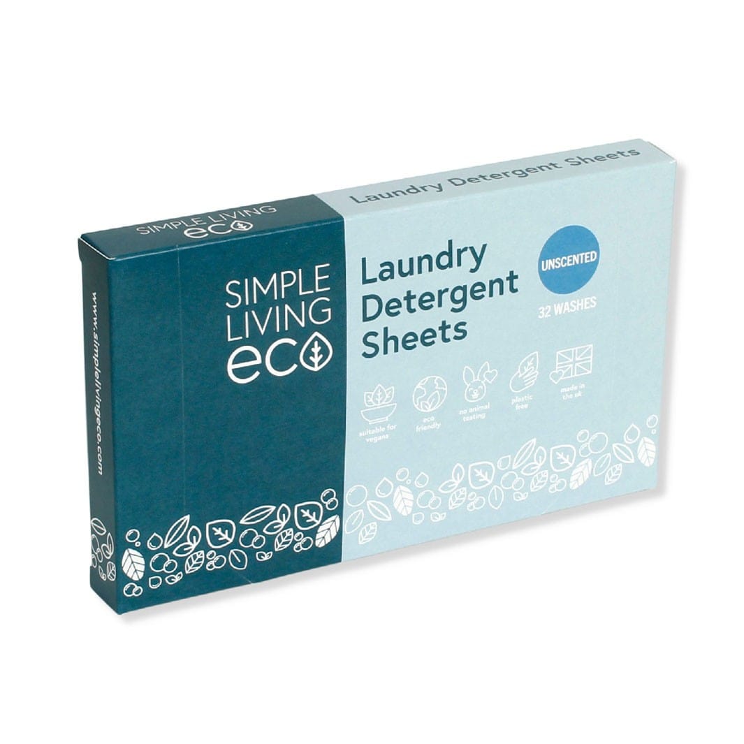 Green Pioneer Laundry Detergent Sheets – Pack 32 – Unscented