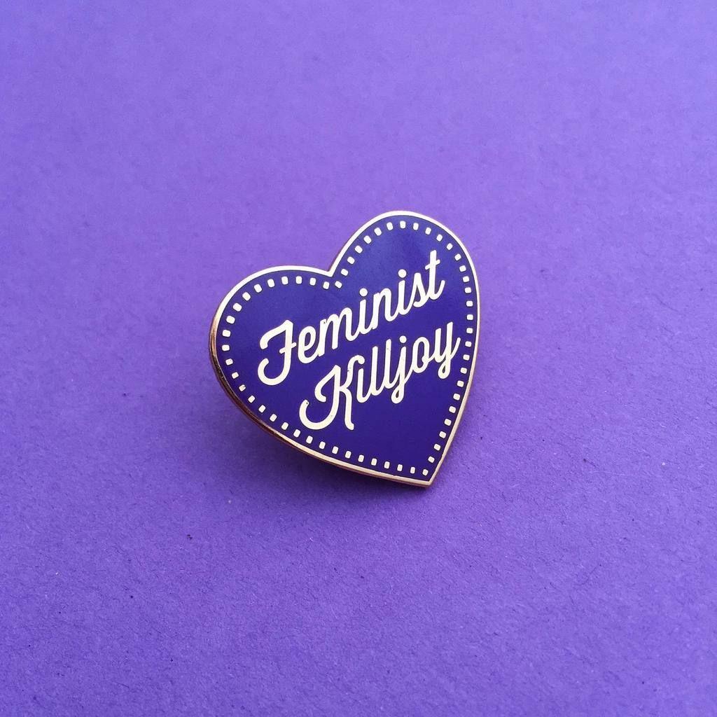 Hand Over Your Fairy Cakes 'Feminist Killjoy' Pin