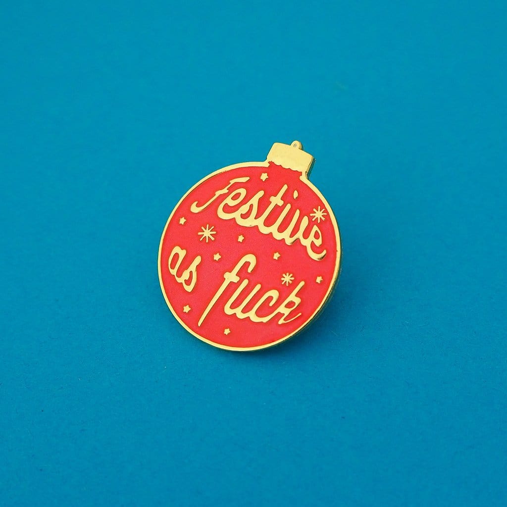 Hand Over Your Fairy Cakes Festive As F*ck Pin