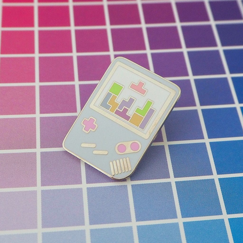 Hand Over Your Fairy Cakes Gameboy Pin