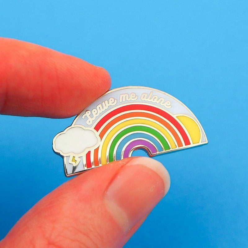 Hand Over Your Fairy Cakes 'Leave Me Alone' Pin