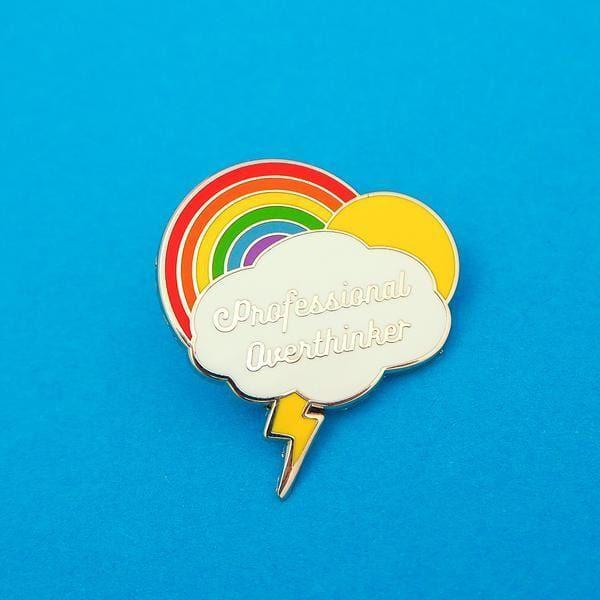 Hand Over Your Fairy Cakes 'Professional Overthinker' Pin