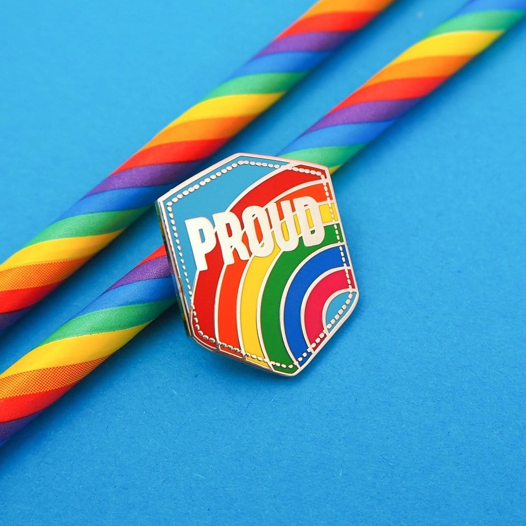 Hand Over Your Fairy Cakes 'Proud' Pin