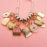 Hand Over Your Fairy Cakes Silver Charm Bracelet