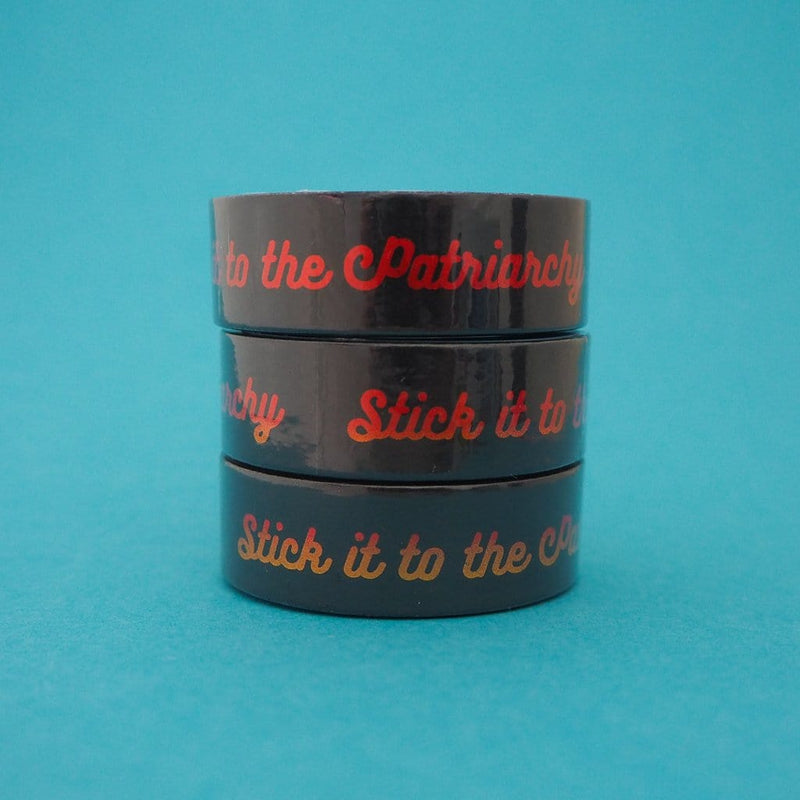 Hand Over Your Fairy Cakes Stick It To The Patriarchy Washi Tape