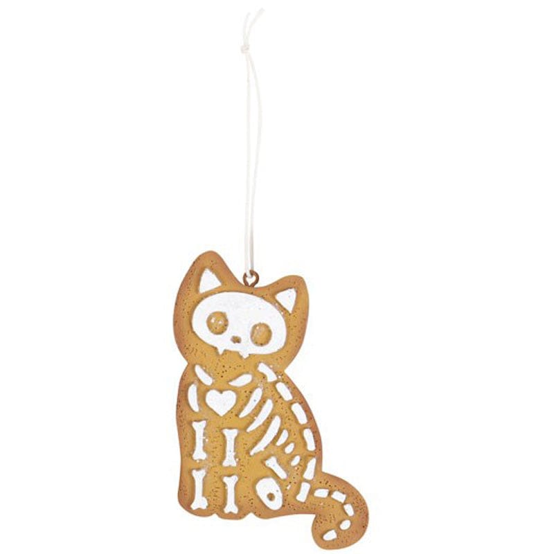 Hell Yeah Creepy Cat Cookie Ornament