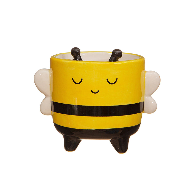 Hell Yeah Mini Bee Planter on Legs