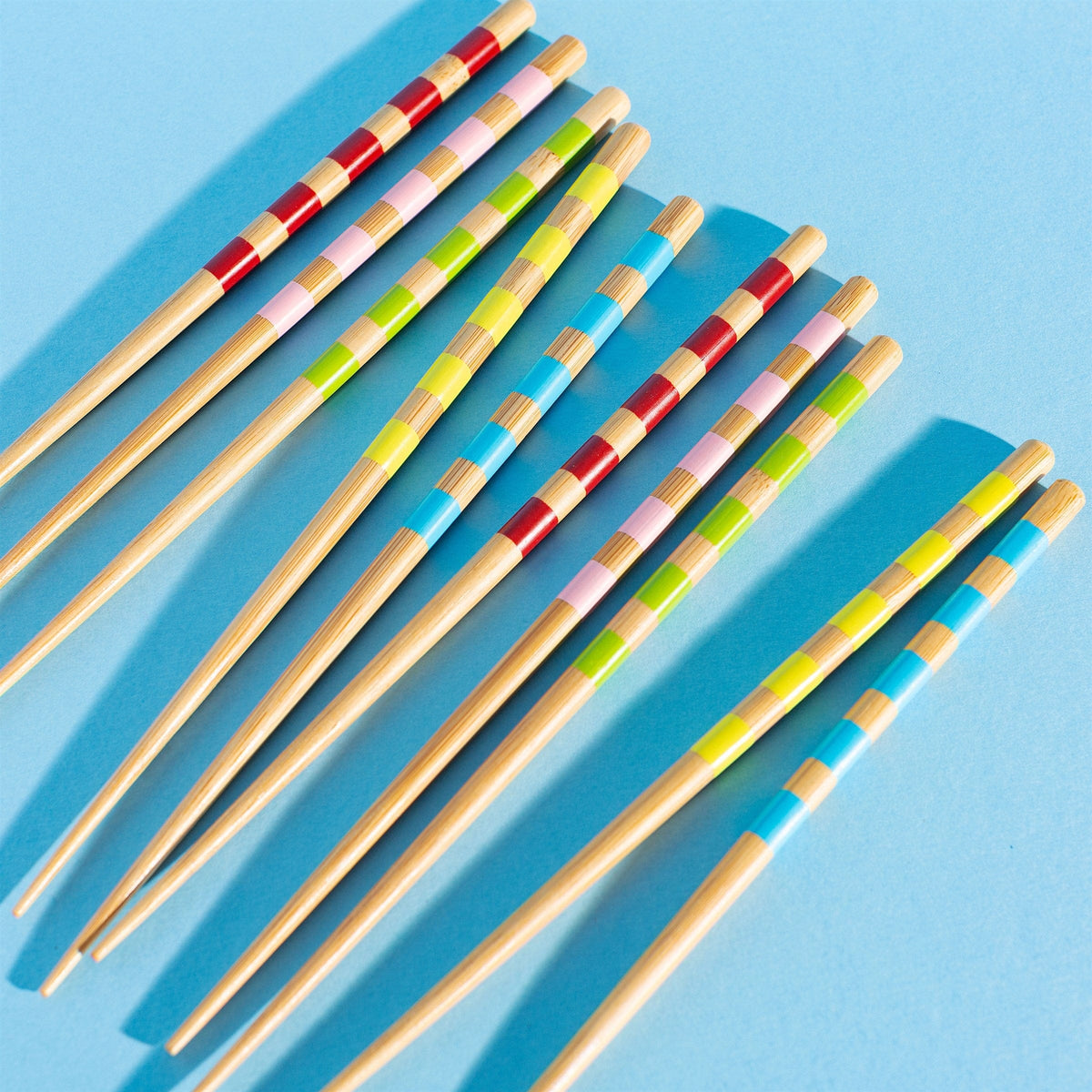 Hell Yeah Striped Bamboo Chopsticks