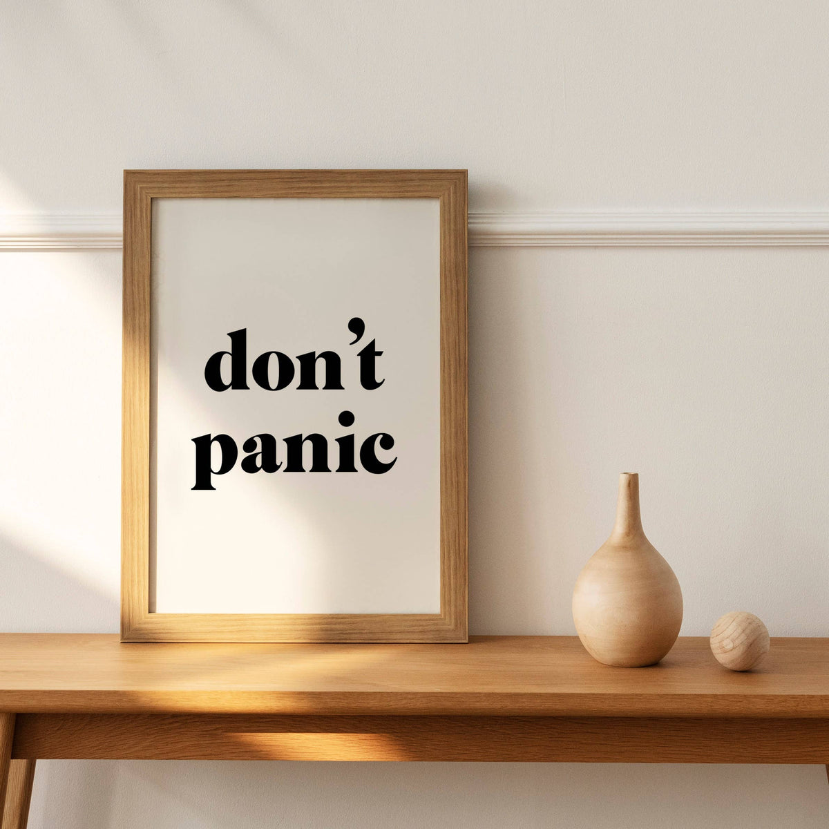 Hound & Fox Print Co Don't Panic Print