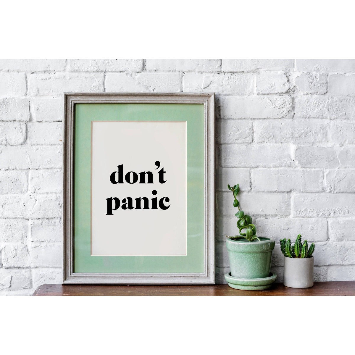 Hound & Fox Print Co Don't Panic Print