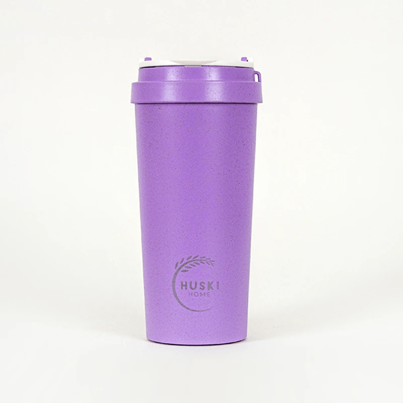Huski Home violet Eco-friendly 500ml Reusable Travel Cup (4 colours)