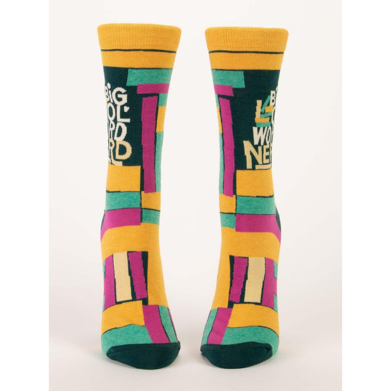 Incognito 'Big 'Ol Word Nerd' Crew Socks